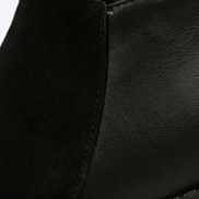 Velara Fleece-Lined Black Knee-High Winter Boots for Women