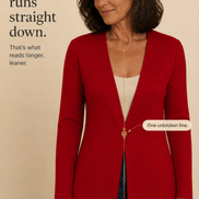 Linevalle Women's V-Neck Single-Button A-Line Tailored Blazer
