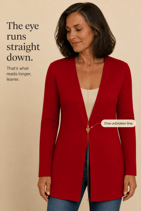 Linevalle Women's V-Neck Single-Button A-Line Tailored Blazer
