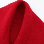 Women's Fringed Draped Shawl Collar Open-Front Wool Wrap Coat for Winter
