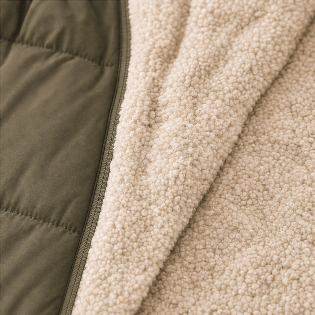 Reversa Women's Reversible Hooded Longline Winter Coat with Sherpa Lining