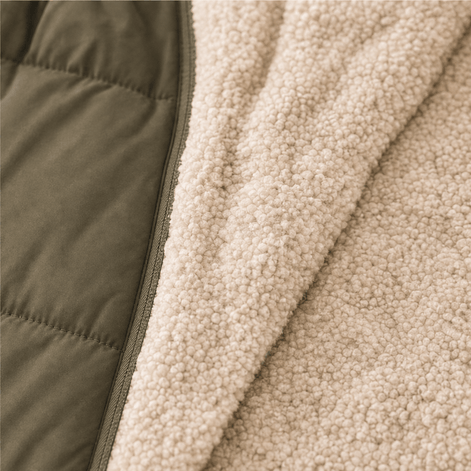 Reversa Women's Reversible Hooded Longline Winter Coat with Sherpa Lining